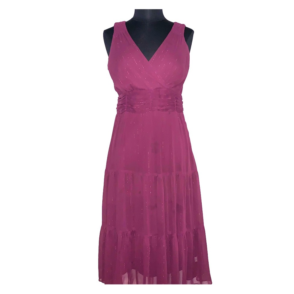 Purple Midi Dress!